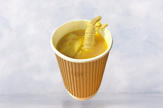 a cup of broth